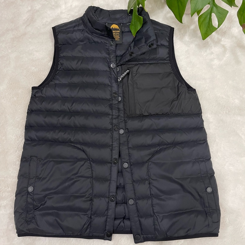 Burton Black Puffer Vest